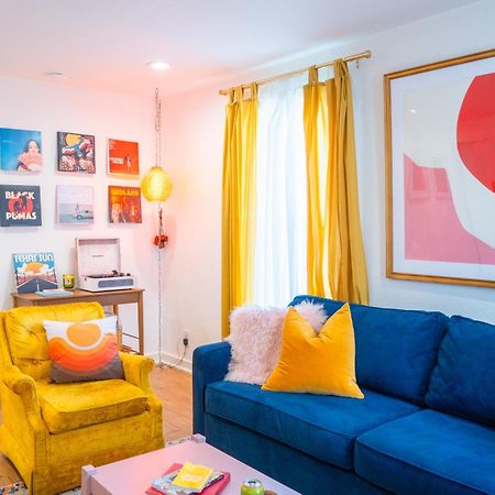 אוסטין Stylish, Artsy Bungalow Central Eastside מראה חיצוני תמונה