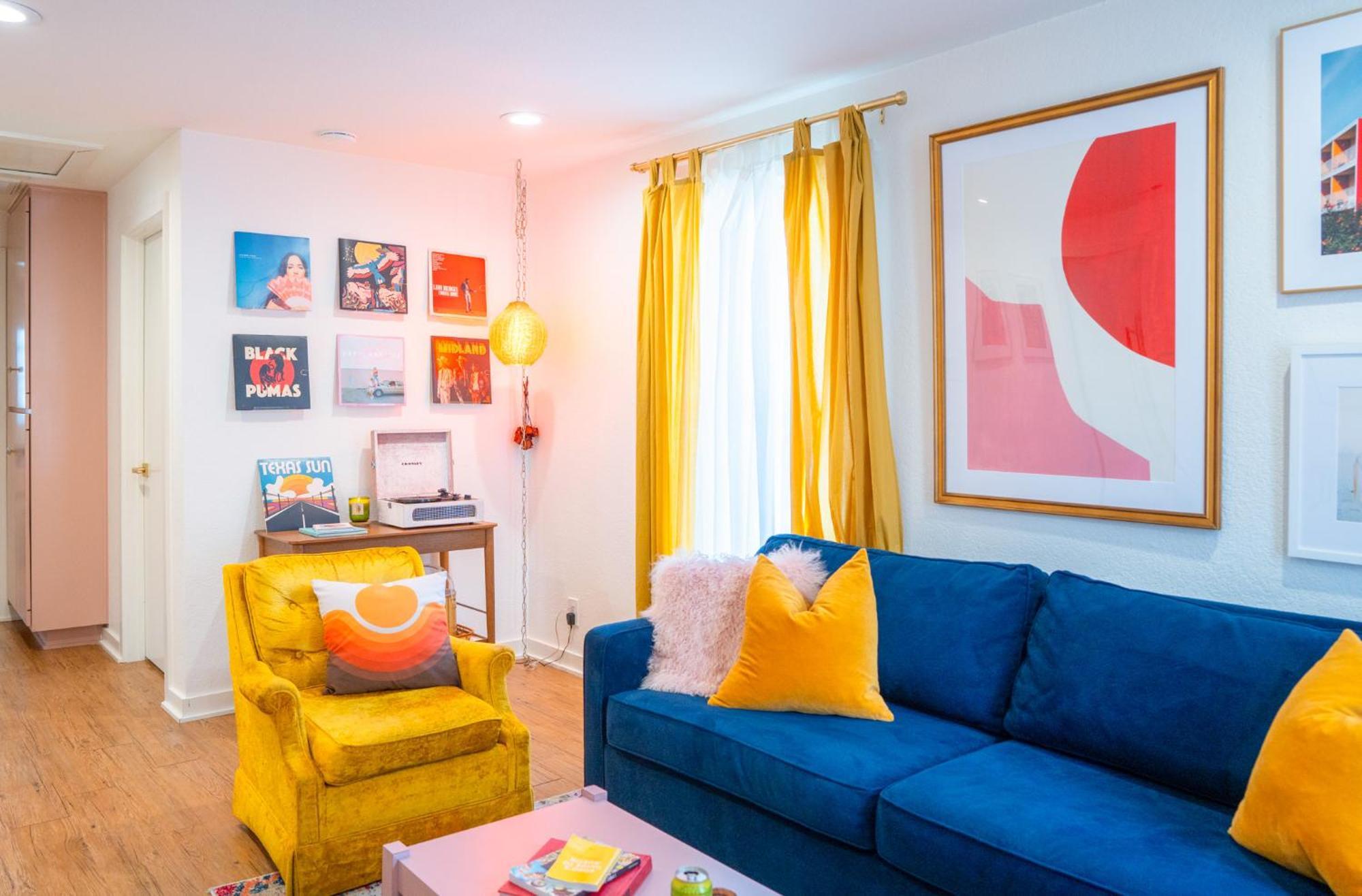 אוסטין Stylish, Artsy Bungalow Central Eastside מראה חיצוני תמונה